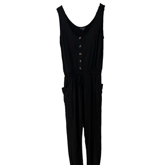 Justify Pants - Justify black sleeveless romper size medium